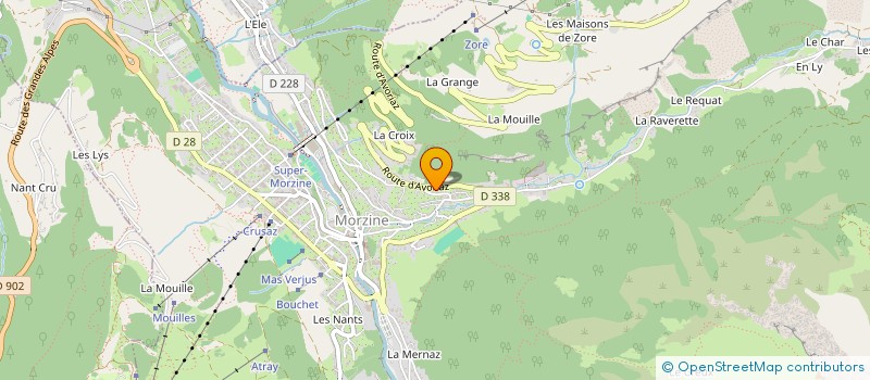 localisation de l'entreprise MONSIEUR PETER BENNETT à MORZINE