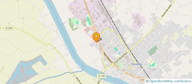 localisation de l'entreprise MONSIEUR PETER BOUCHE  TONNEINS