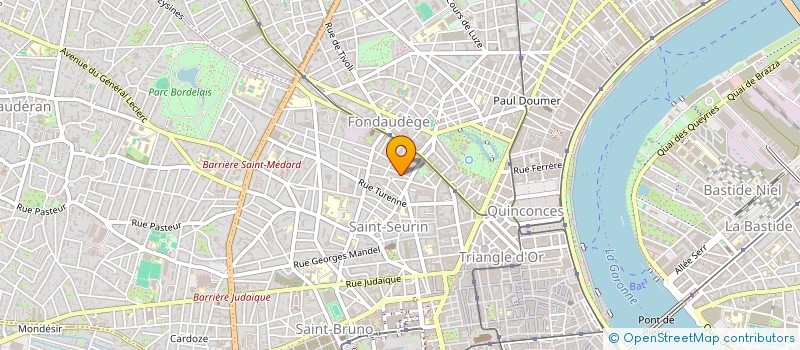 localisation de l'entreprise MONSIEUR PETER CHAMAT  BORDEAUX