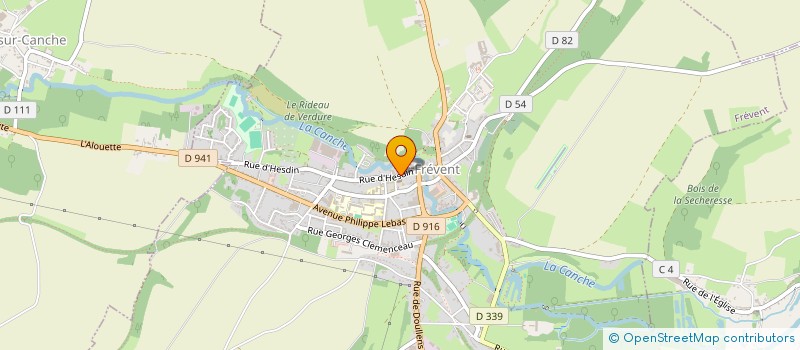 localisation de l'entreprise MONSIEUR PETER DARBY  CONCHY-SUR-CANCHE