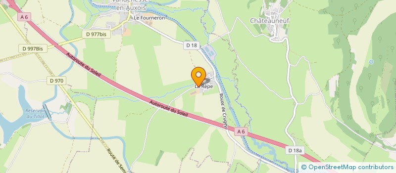 localisation de l'entreprise MONSIEUR PETER DAWSON  VANDENESSE-EN-AUXOIS