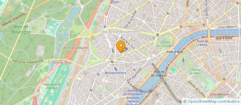 localisation de l'entreprise MONSIEUR PETER DELORT  PARIS