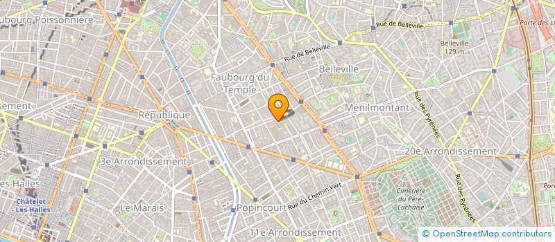 localisation de l'entreprise MONSIEUR PETER DRANSFIELD  PARIS