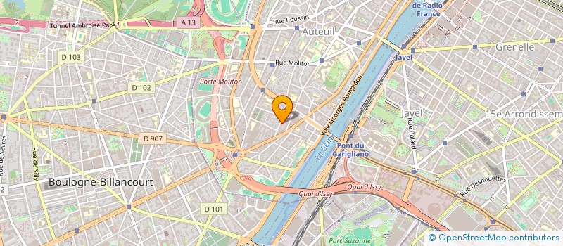 localisation de l'entreprise MONSIEUR PETER DYER  PARIS