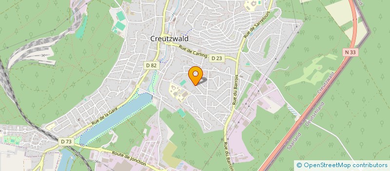 localisation de l'entreprise MONSIEUR PETER ENGEL à CREUTZWALD