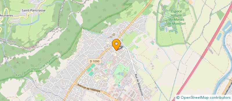 localisation de l'entreprise MONSIEUR PETER-ERIC MAUGER  CROLLES