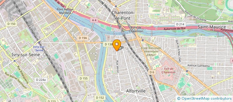 localisation de l'entreprise MONSIEUR PETER ETIENNE à ALFORTVILLE