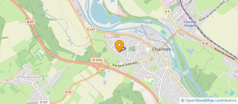 localisation de l'entreprise MONSIEUR PETER FLECHSIG  CHARMES