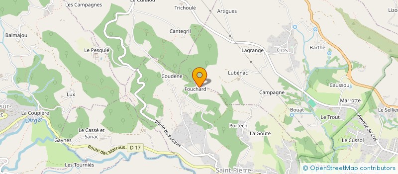 localisation de l'entreprise MONSIEUR PETER GRAHAM COSSINS à SAINT-PIERRE-DE-RIVIERE