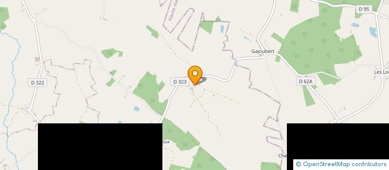 localisation de l'entreprise MONSIEUR PETER HAGGER  ORADOUR-FANAIS