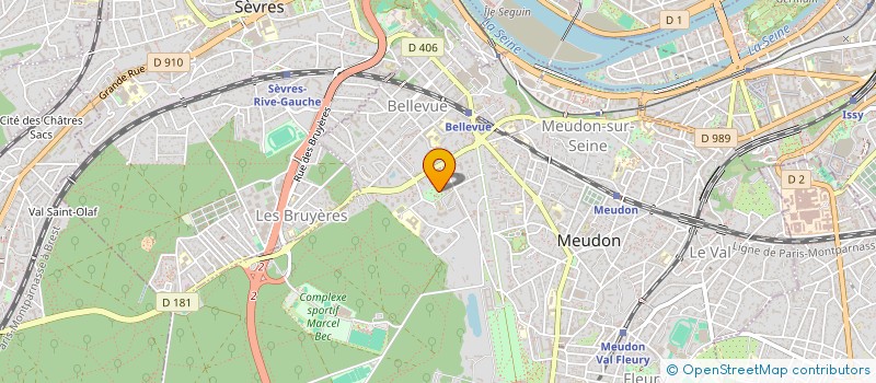 localisation de l'entreprise MONSIEUR PETER HAMMETT à MEUDON