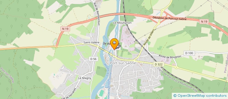 localisation de l'entreprise MONSIEUR PETER HERGARTEN  PORT-SUR-SAONE