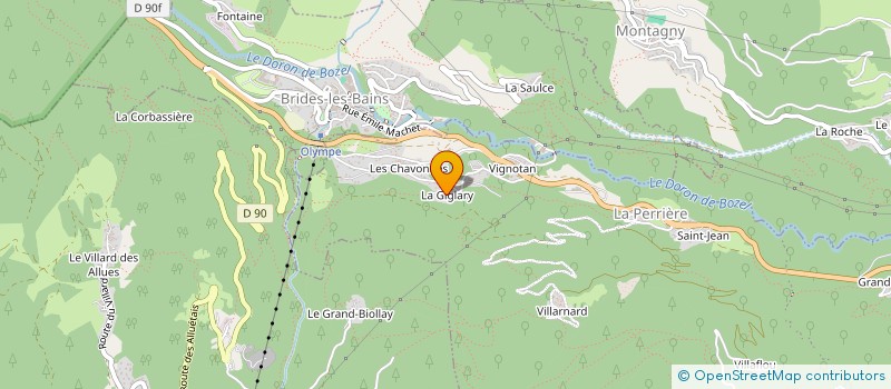 localisation de l'entreprise MONSIEUR PETER HOOPER à COURCHEVEL