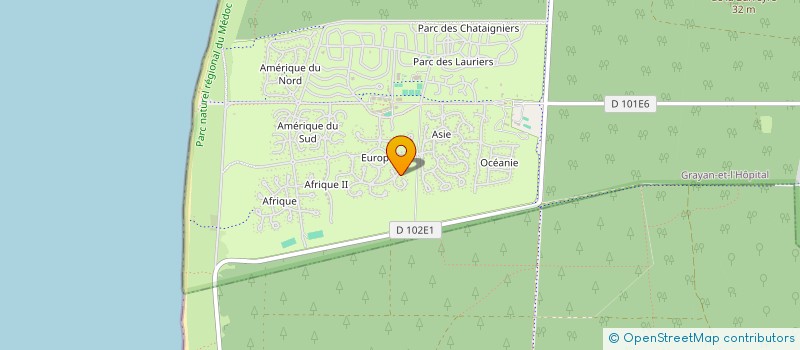 localisation de l'entreprise MONSIEUR PETER HORN  GRAYAN-ET-L'HOPITAL