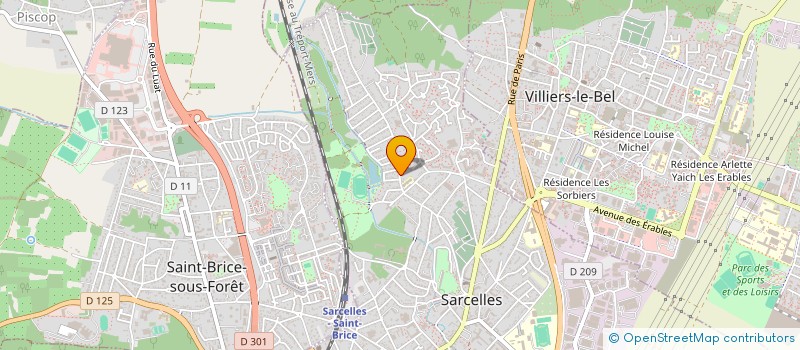 localisation de l'entreprise MONSIEUR PETER IDE à SARCELLES