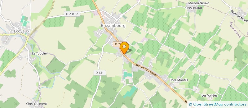 localisation de l'entreprise MONSIEUR PETER ISACKSON  BRIZAMBOURG