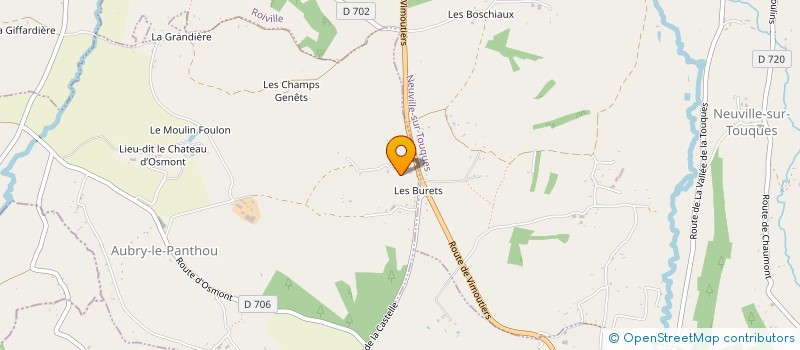 localisation de l'entreprise MONSIEUR PETER JAMES WOODWARD à NEUVILLE-SUR-TOUQUES
