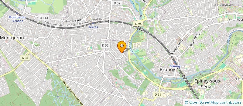 localisation de l'entreprise MONSIEUR PETER KATZ  BRUNOY