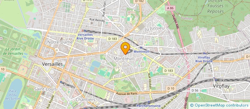 localisation de l'entreprise MONSIEUR PETER KENNEDY à VERSAILLES