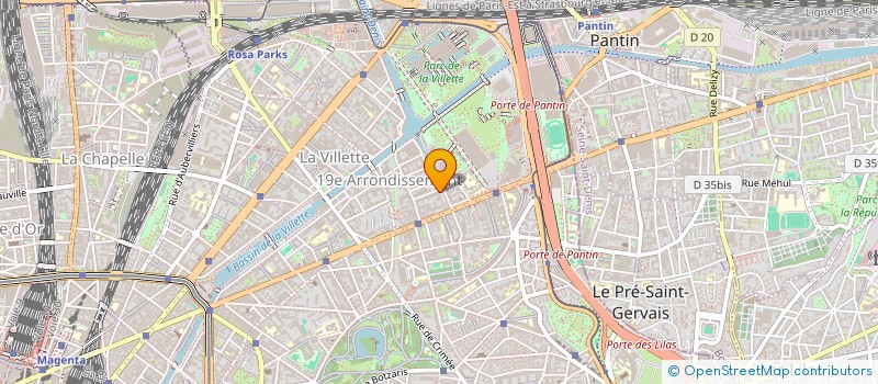 localisation de l'entreprise MONSIEUR PETER KING  PARIS