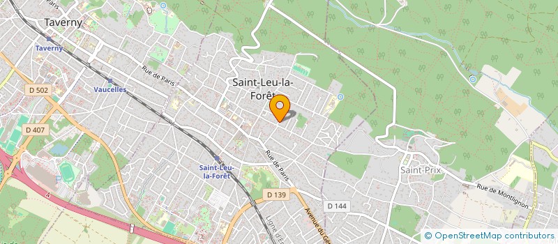 localisation de l'entreprise MONSIEUR PETER KNUPPEL  SAINT-LEU-LA-FORET