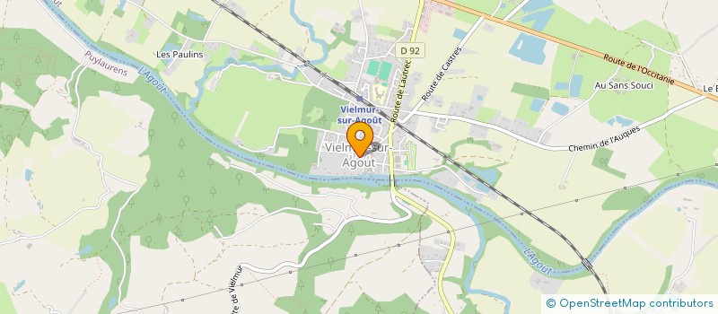 localisation de l'entreprise MONSIEUR PETER LAFLEUR  VIELMUR-SUR-AGOUT