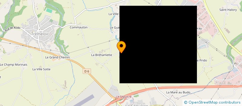 localisation de l'entreprise MONSIEUR PETER LE VEE  PORDIC