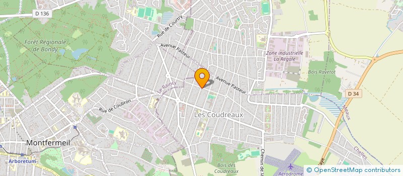 localisation de l'entreprise MONSIEUR PETER-LEE SEIDE  CHELLES