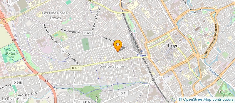 localisation de l'entreprise MONSIEUR PETER MACKINTOSH  SAINTE-SAVINE