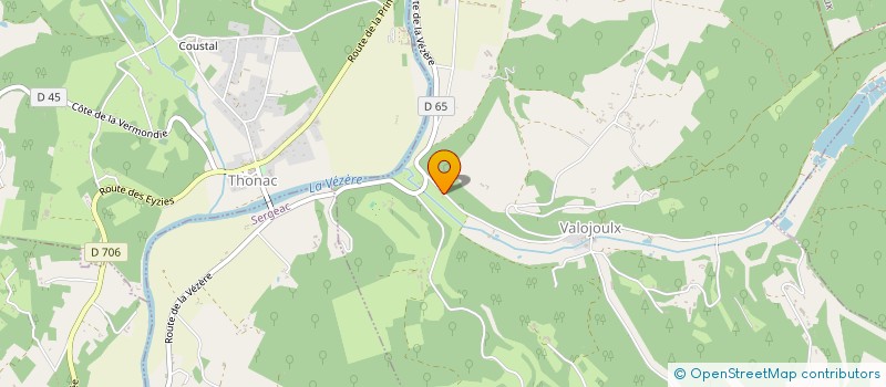 localisation de l'entreprise MONSIEUR PETER MASLEN  LA CHAPELLE-AUBAREIL