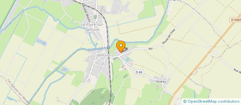 localisation de l'entreprise MONSIEUR PETER MOIDRON  LES VELLUIRE-SUR-VENDEE