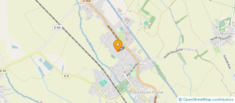 localisation de l'entreprise MONSIEUR PETER MOISAN  BRAZEY-EN-PLAINE