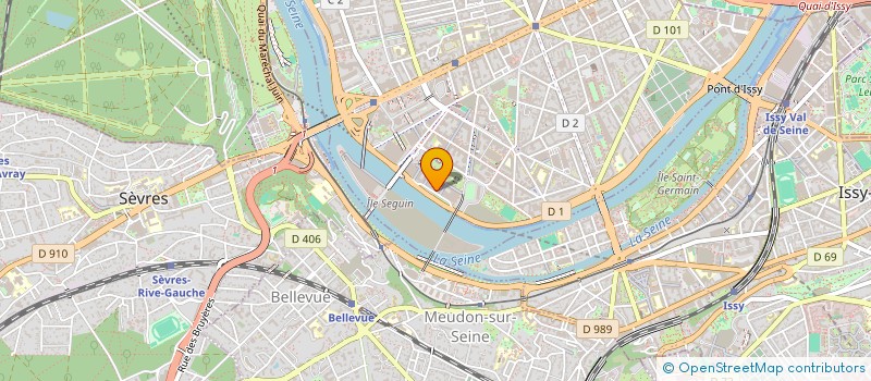 localisation de l'entreprise MONSIEUR PETER OATES  BOULOGNE-BILLANCOURT