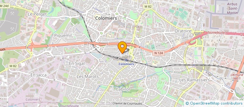 localisation de l'entreprise MONSIEUR PETER ORELIEN  SAINT-LYS