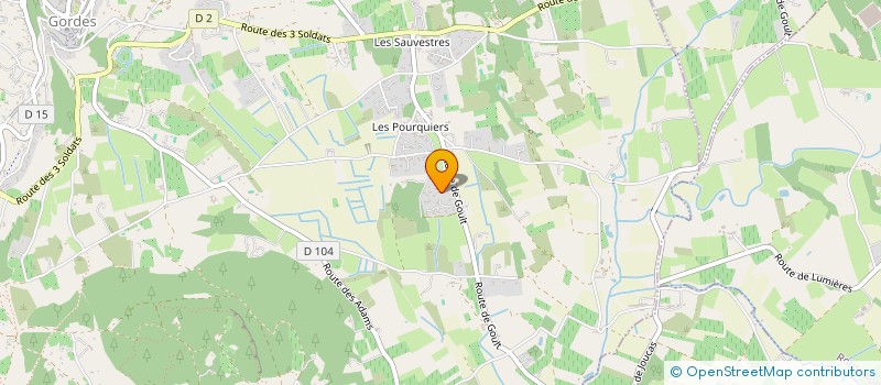 localisation de l'entreprise MONSIEUR PETER PLUCK  GORDES