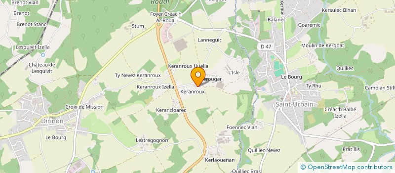 localisation de l'entreprise MONSIEUR PETER PRONNICKE  DIRINON