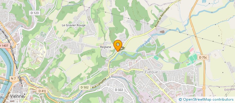 localisation de l'entreprise MONSIEUR PETER PRUD'HOMME  PONT-EVEQUE