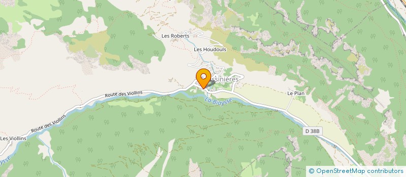 localisation de l'entreprise MONSIEUR PETER RAMSDEN  FREISSINIERES