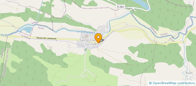 localisation de l'entreprise MONSIEUR PETER REID  PUIVERT