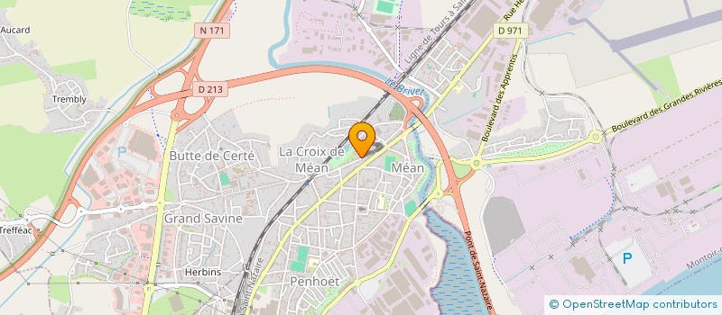 localisation de l'entreprise MONSIEUR PETER ROBBA à SAINT-NAZAIRE