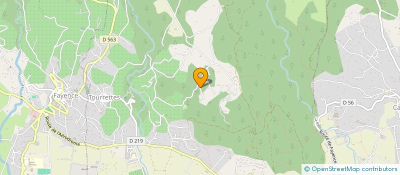 localisation de l'entreprise MONSIEUR PETER RYAN  TOURRETTES