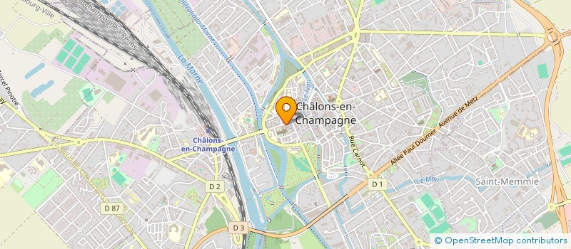 localisation de l'entreprise MONSIEUR PETER SCALL  CHALONS-EN-CHAMPAGNE