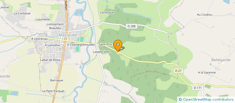 localisation de l'entreprise MONSIEUR PETER SELBACH  MASSEUBE