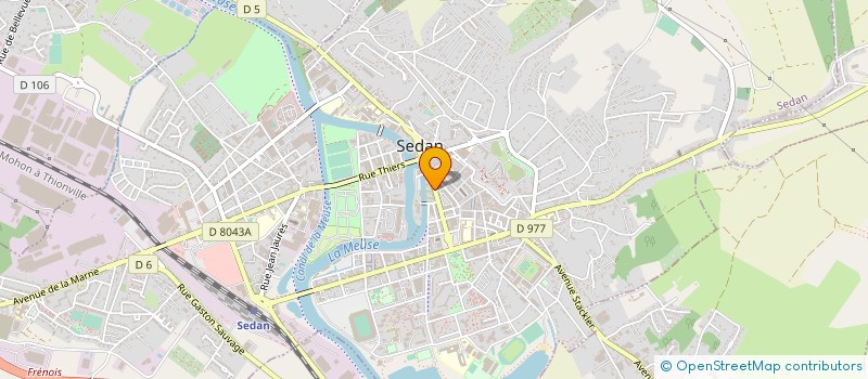 localisation de l'entreprise MONSIEUR PETER SOBOTA  SEDAN