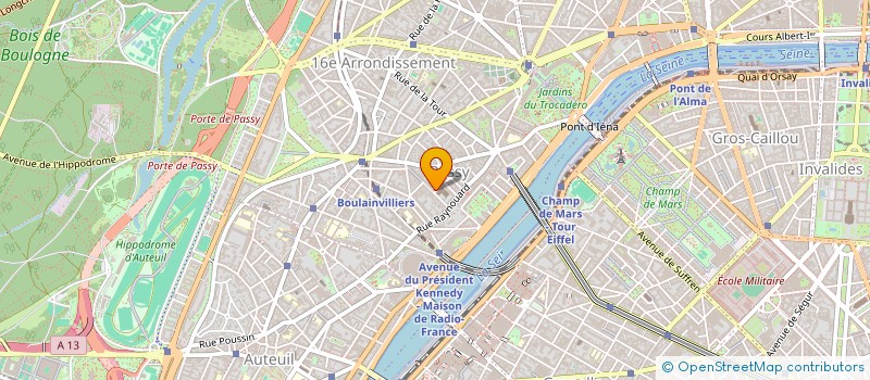 localisation de l'entreprise MONSIEUR PETER STARR  PARIS