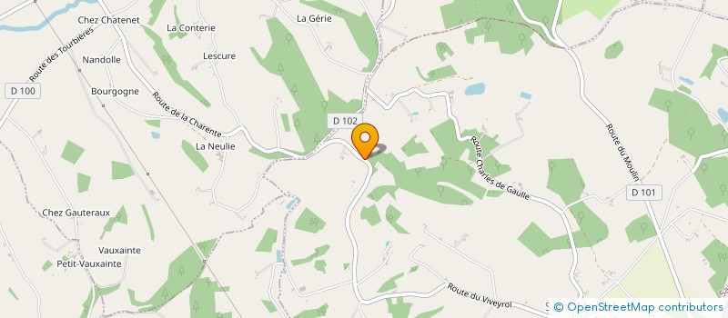 localisation de l'entreprise MONSIEUR PETER STOK  RIBERAC