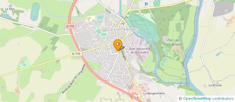 localisation de l'entreprise MONSIEUR PETER VAN MAANEN à LE LION D'ANGERS