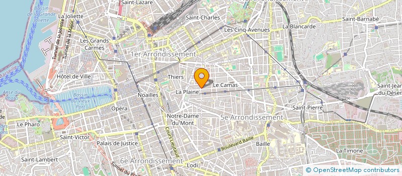 localisation de l'entreprise MONSIEUR PETER WEISS à MARSEILLE