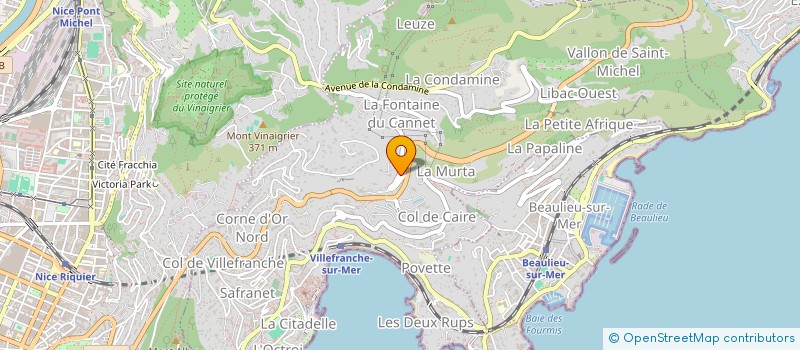 localisation de l'entreprise MONSIEUR PETER WILKINSON à VILLEFRANCHE-SUR-MER