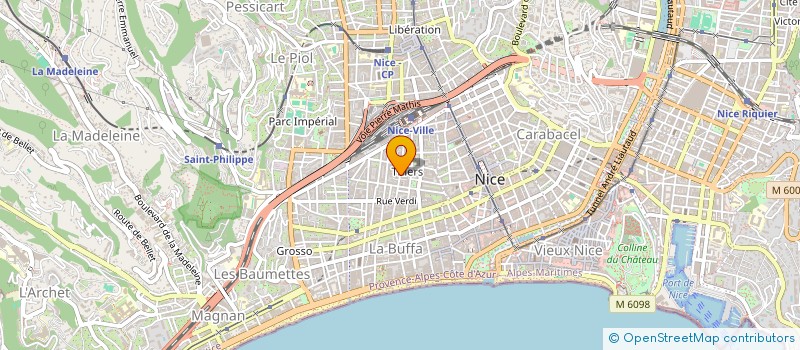 localisation de l'entreprise MONSIEUR PETER WILLIAM HORTON  NICE